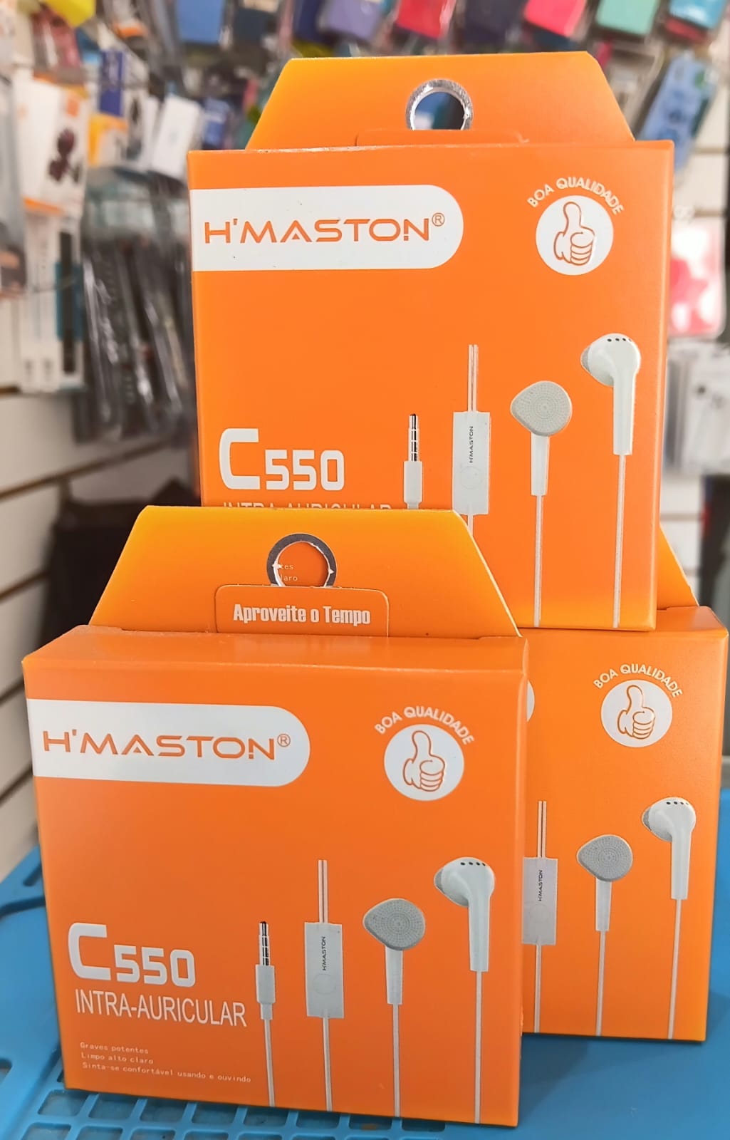 Fone com fio H'Maston