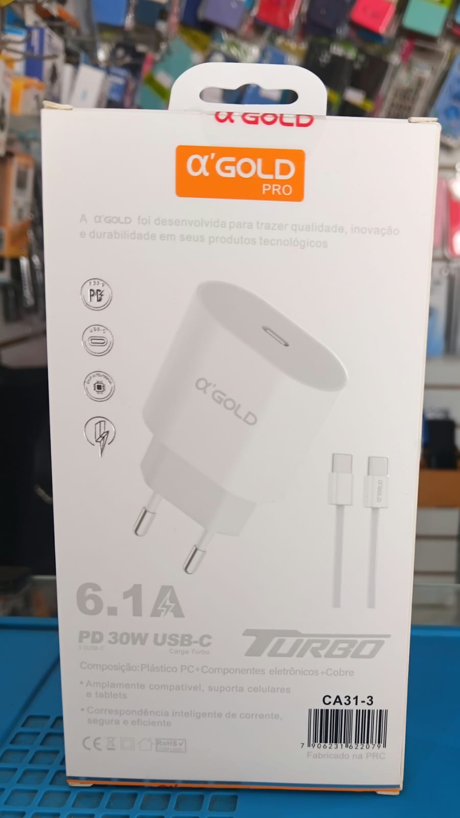 Carregador Gold 30w