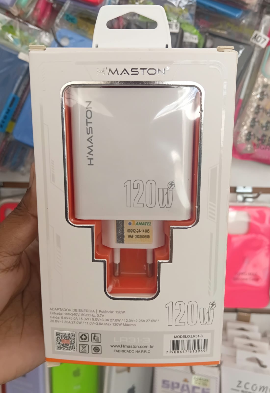 Carregador H'Maston 120w