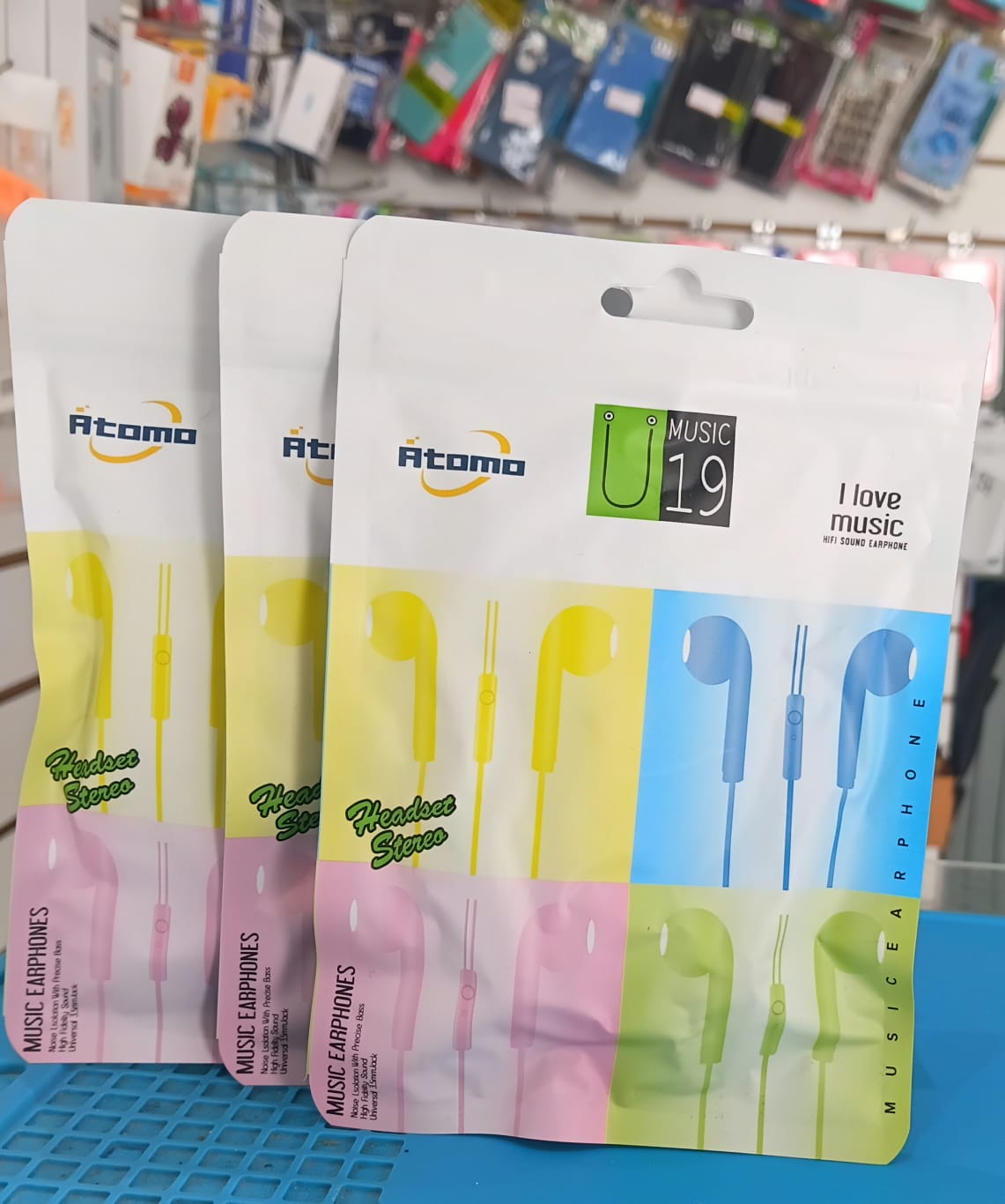 Fone com fio atomo PROMOÇÃO