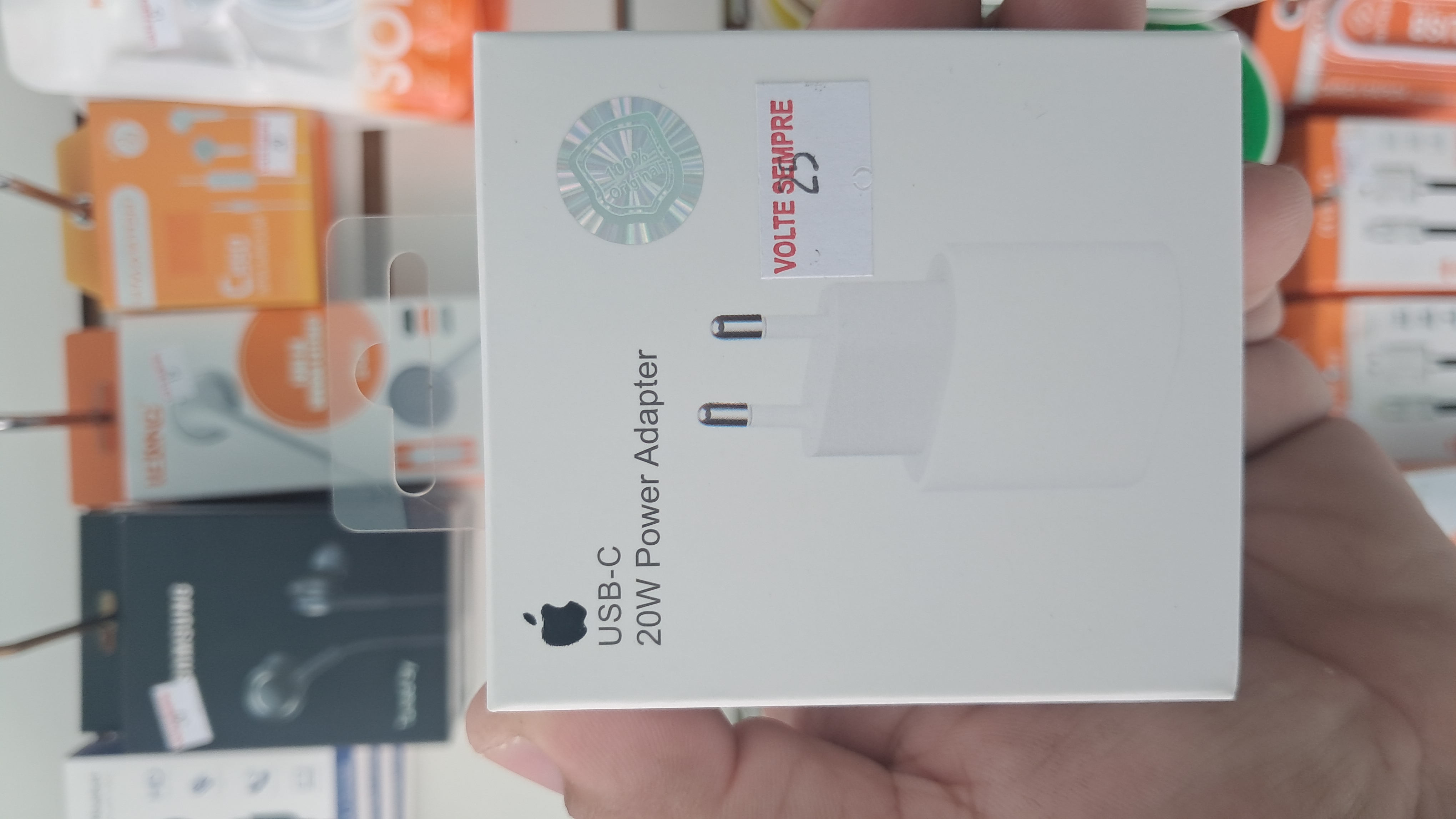 Fonte IPhone Tipo-C 20w