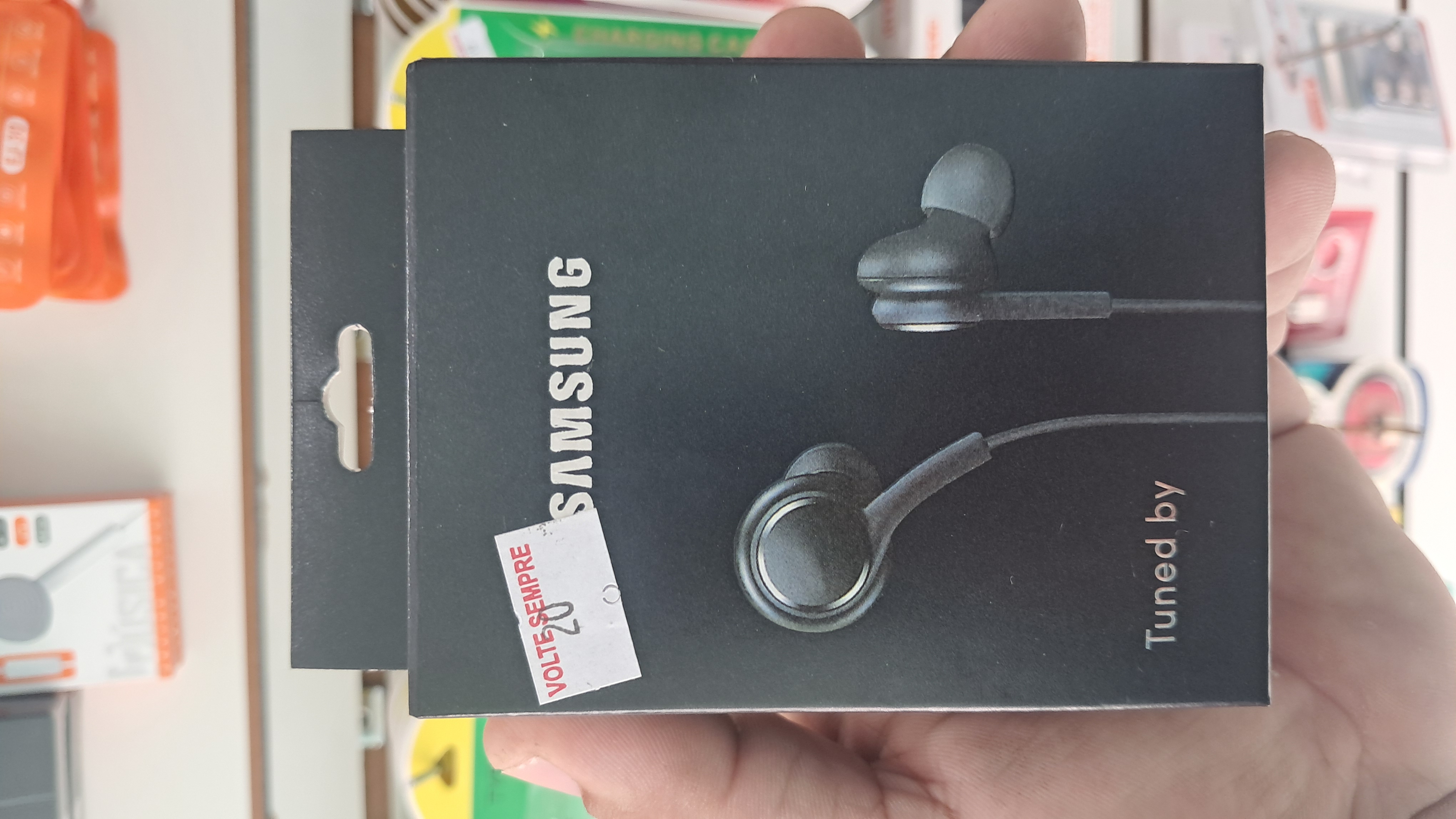Fone ouvido Samsung com fio