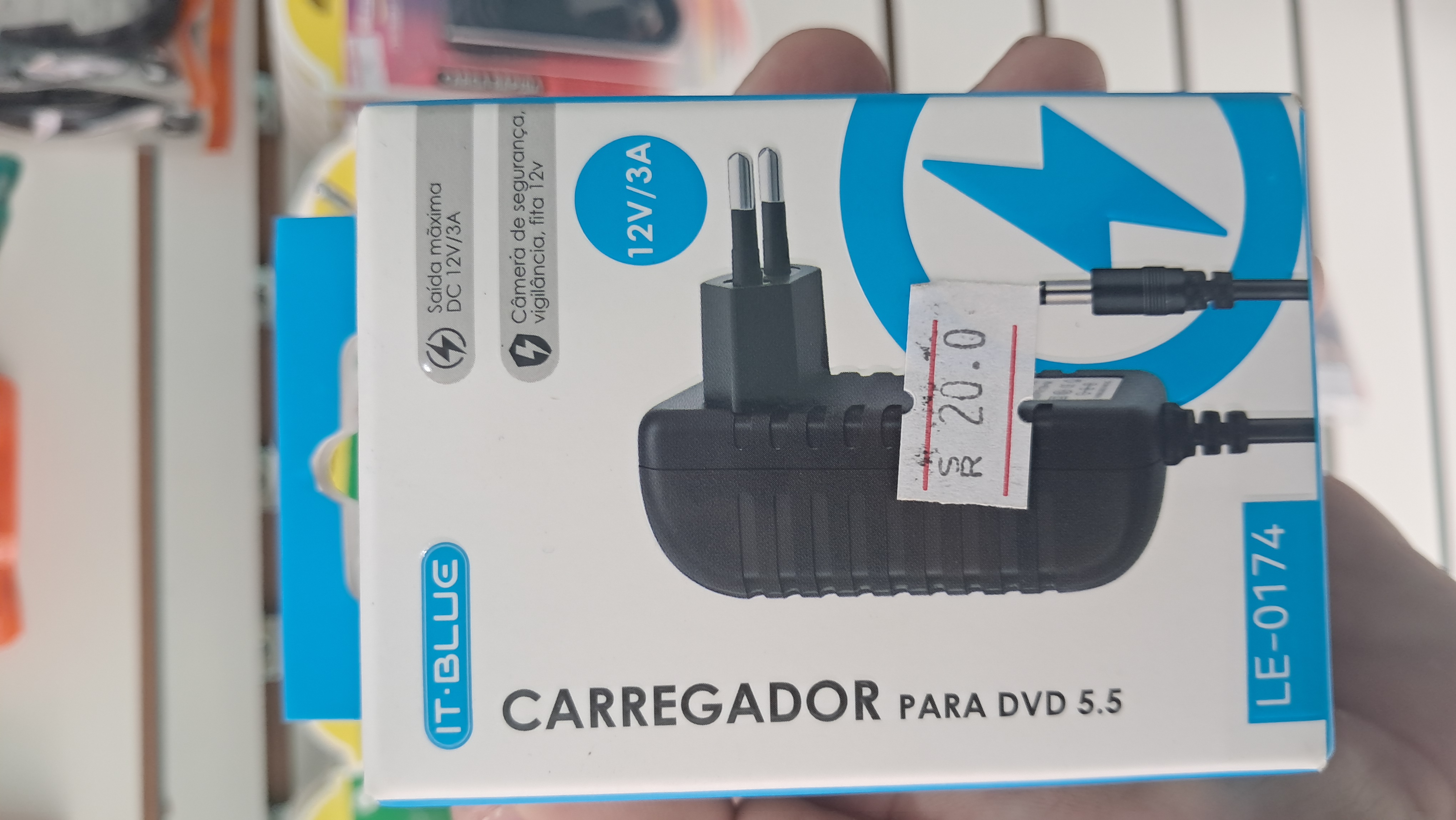 Fonte 9V ou 12V 3 amperes